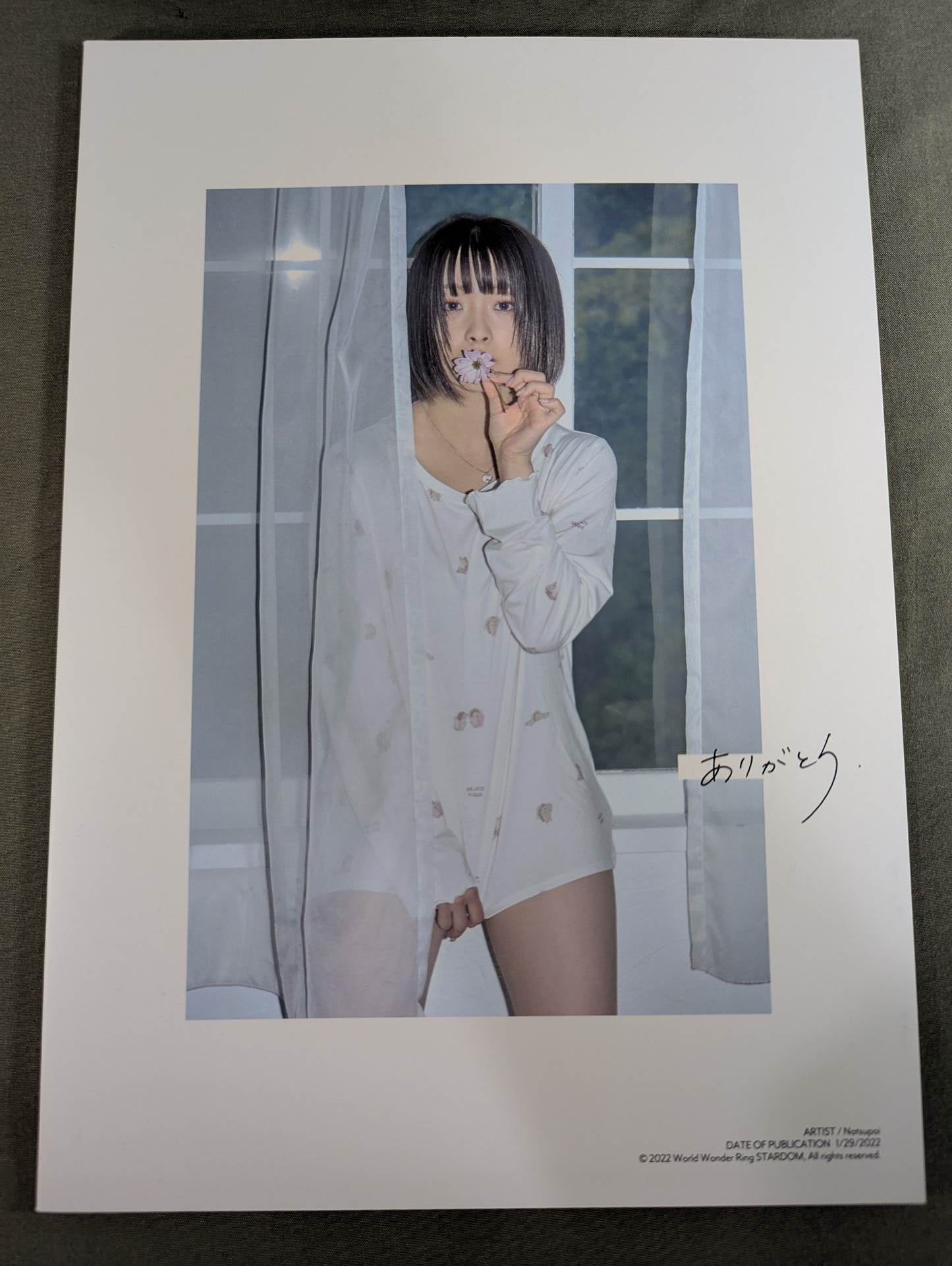 【直筆サイン入り】なつぽい 写真集 ぽい拾い。