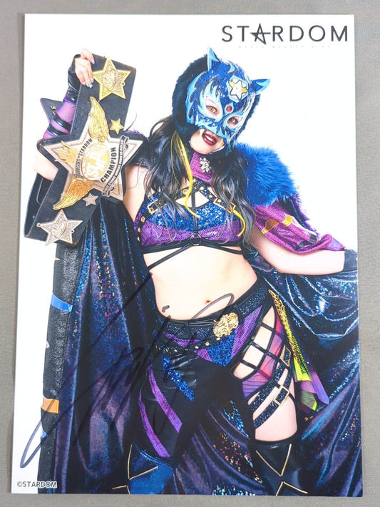 STARLIGHT KID  hand signed autograph  Starda Pro-Photo  (F-3)