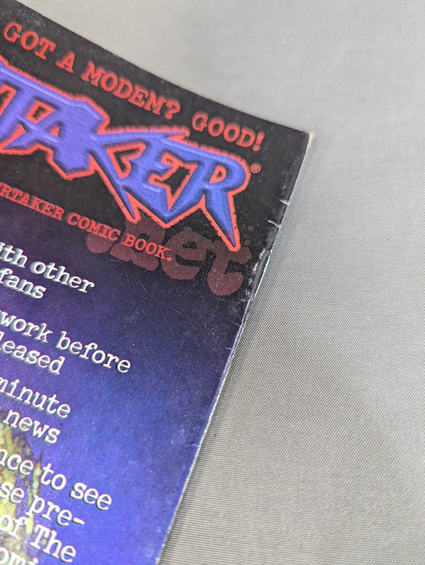 UNDERTAKER #2 (MAY.'99)《実写表紙Ver.》