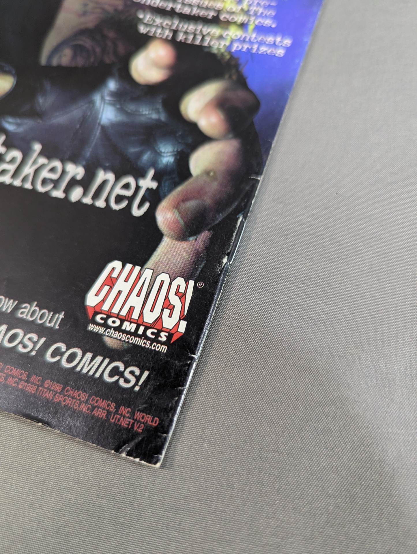 UNDERTAKER #2 (MAY.'99)《実写表紙Ver.》