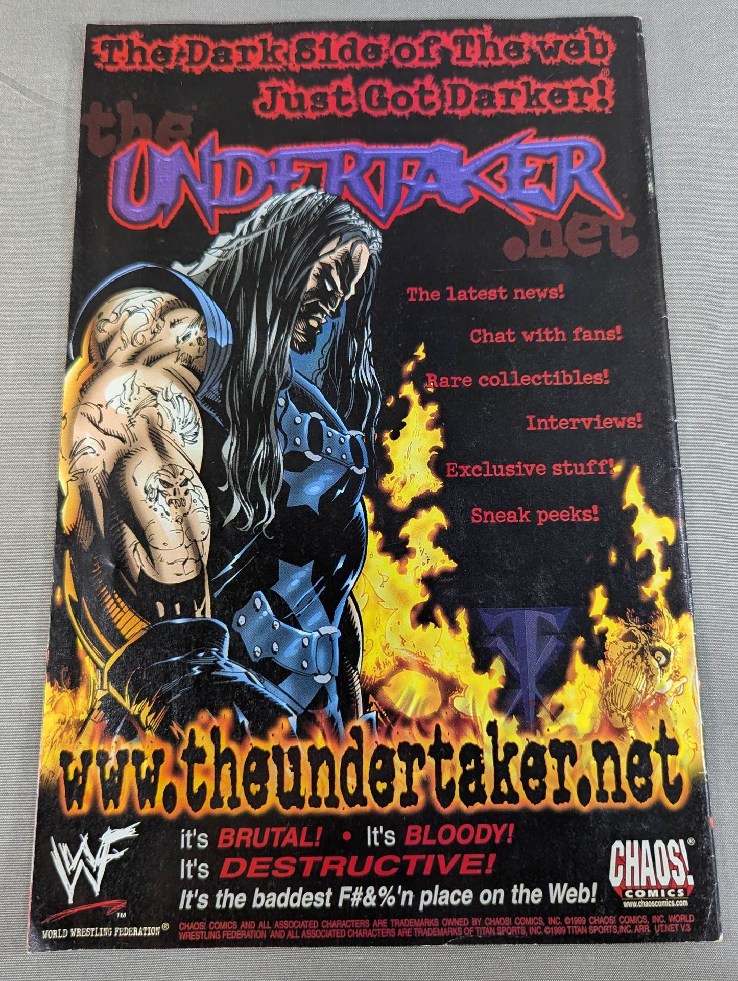 UNDERTAKER #3 (JUNE.'99)《実写表紙Ver.》 – 闘道館