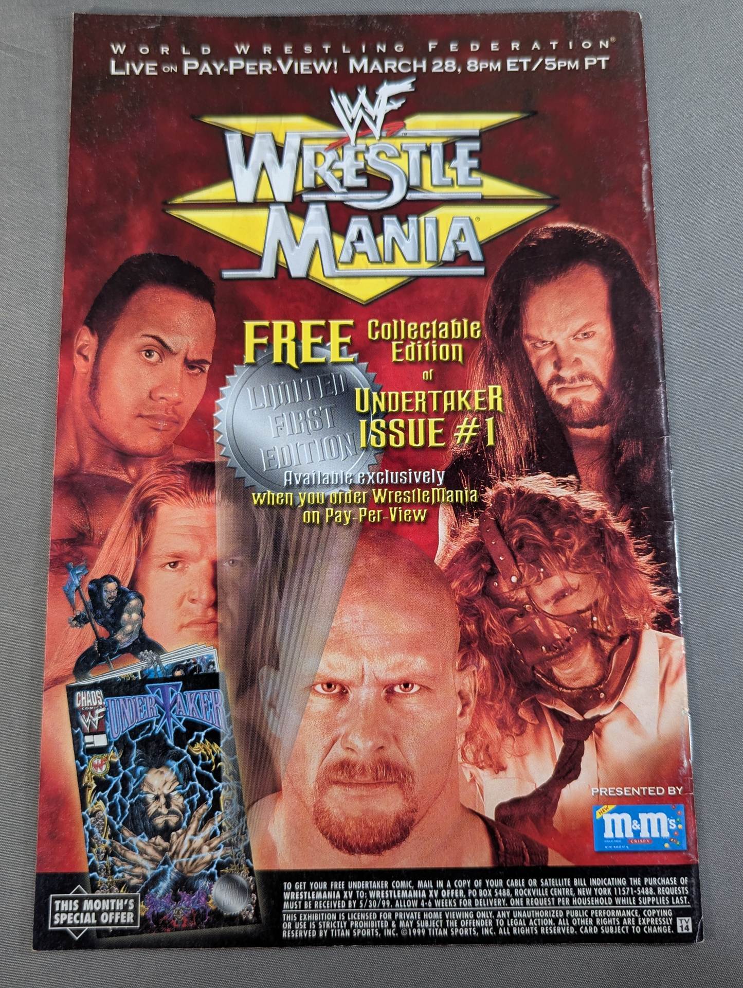 UNDERTAKER #1 (APRIL.'99)《イラスト表紙Ver.》