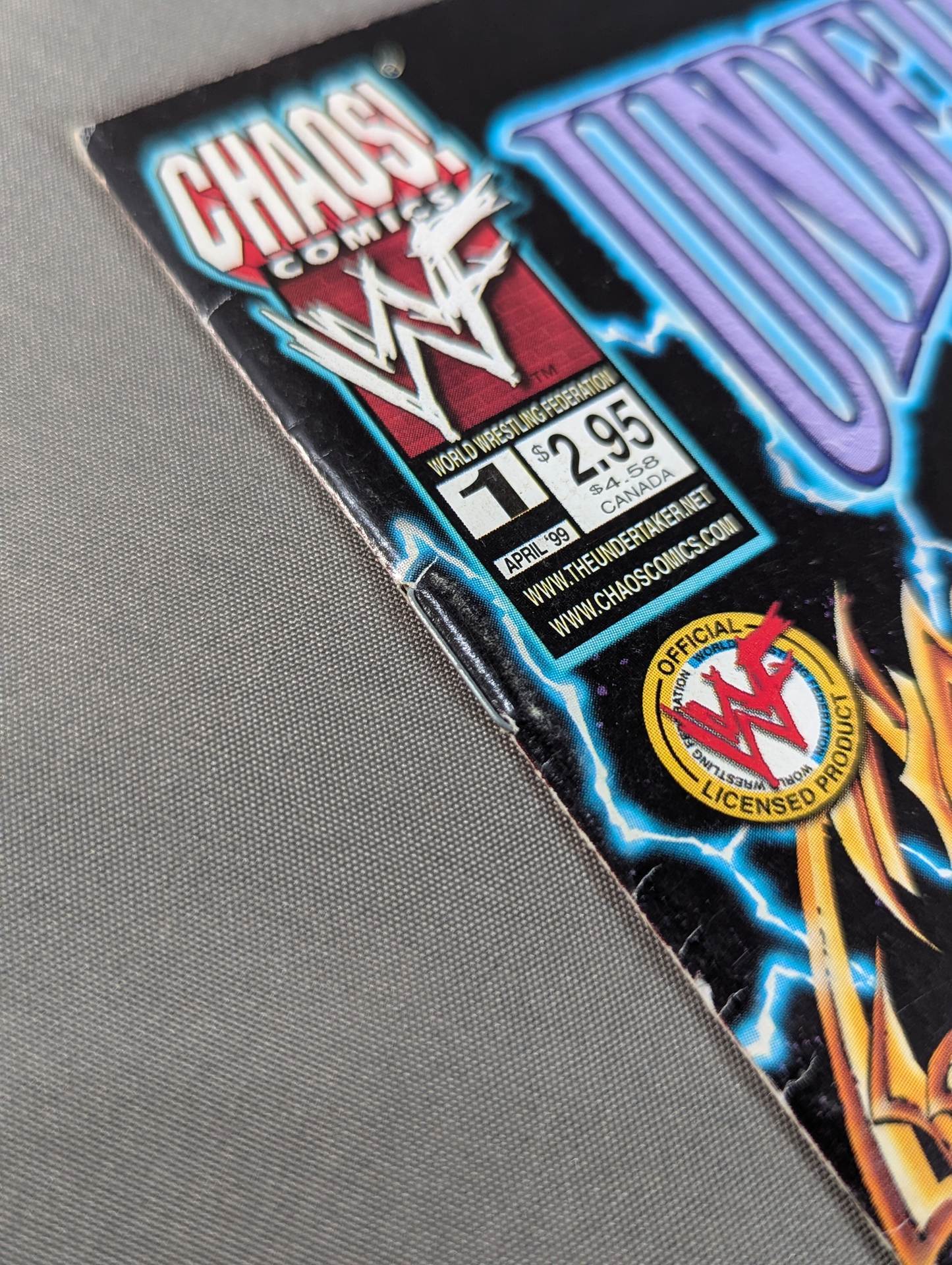 UNDERTAKER #1 (APRIL.'99)《イラスト表紙Ver.》