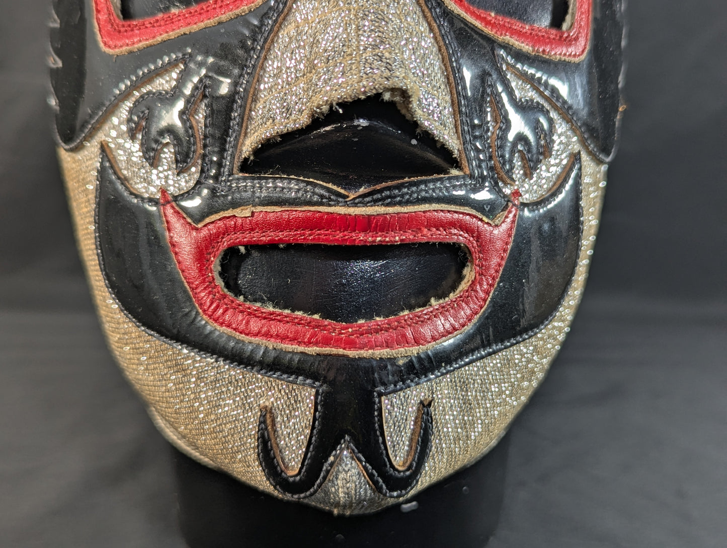 ★Dos Caras 1983 Real World Tag League worn by him !! ★