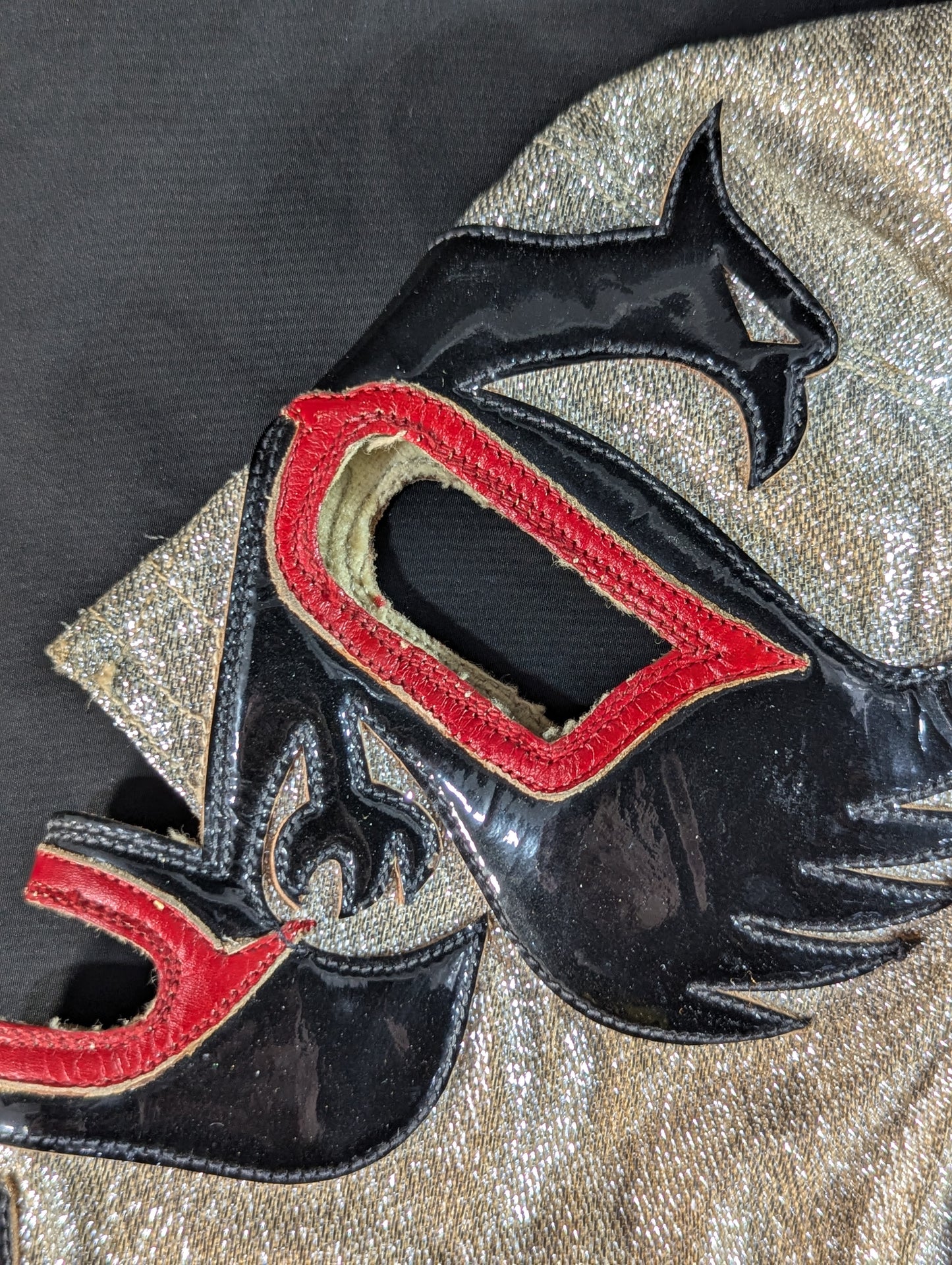 ★Dos Caras 1983 Real World Tag League worn by him !! ★