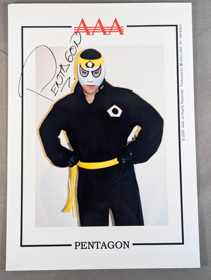 ★AAA★ Pentagon hand signed autograph Pro-Photo (2)