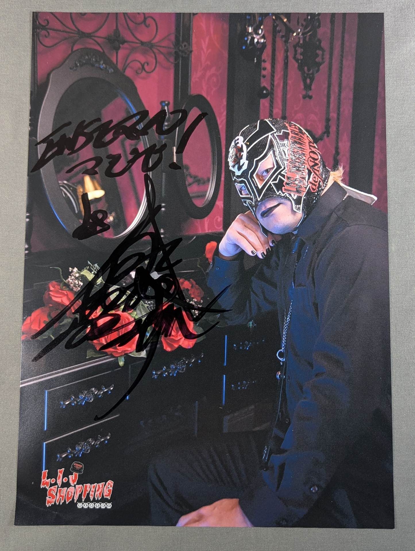 BUSHI  hand signed autograph Pro-Photo (A-6)