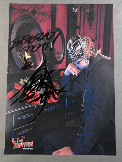 BUSHI  hand signed autograph Pro-Photo (A-6)