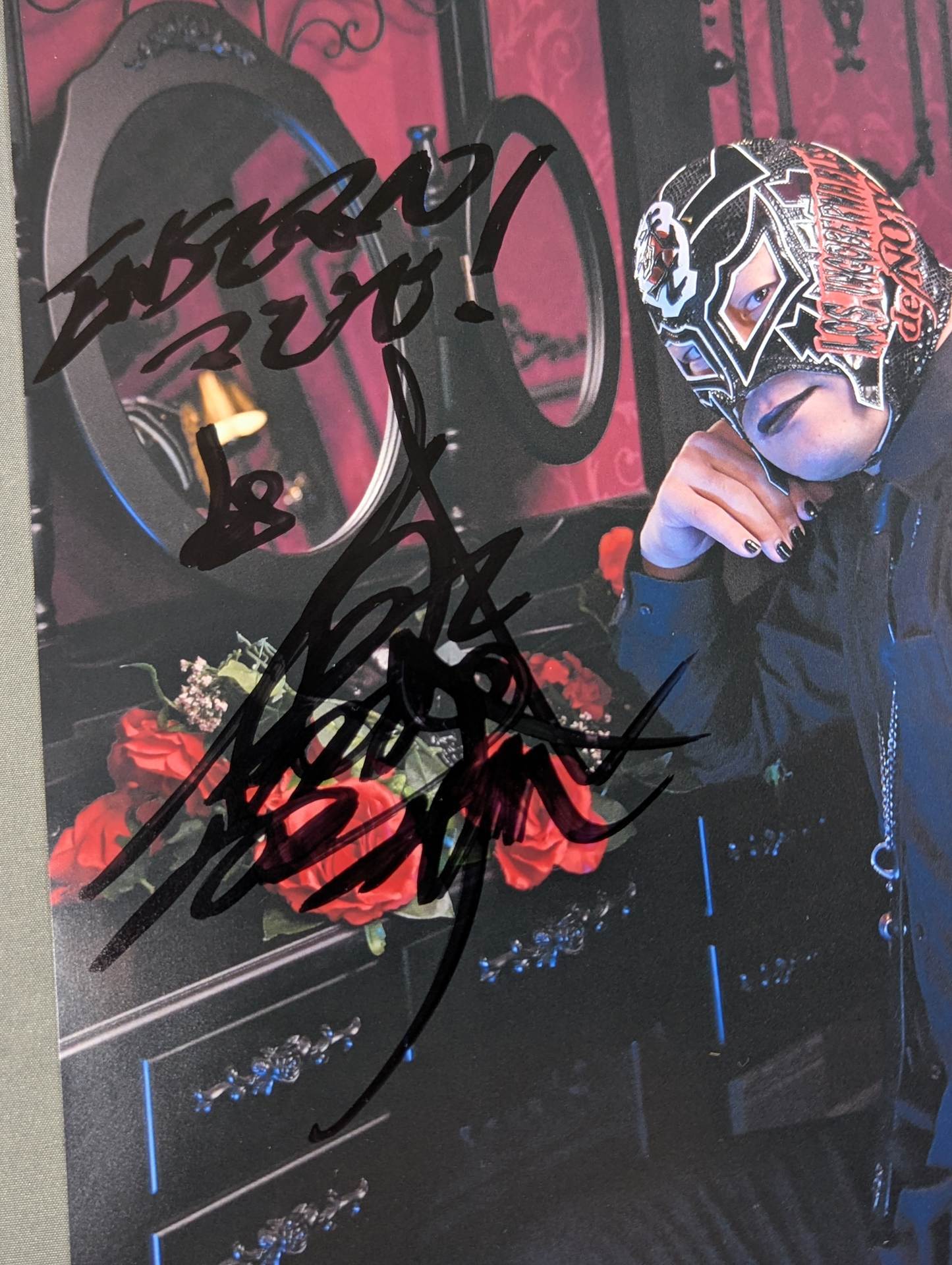 BUSHI  hand signed autograph Pro-Photo (A-6)