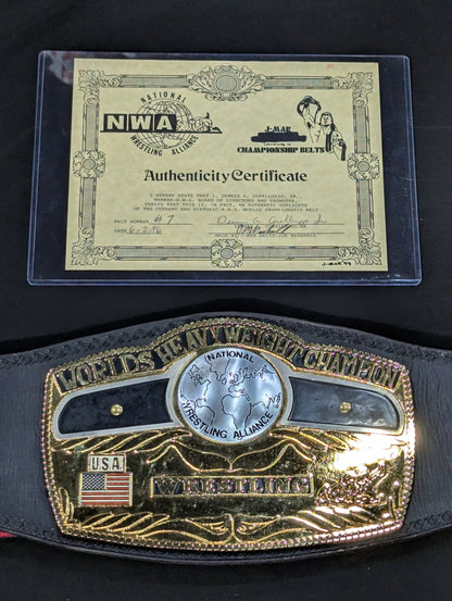 NWA World Heavyweight Championship Belt (1977~1986)
