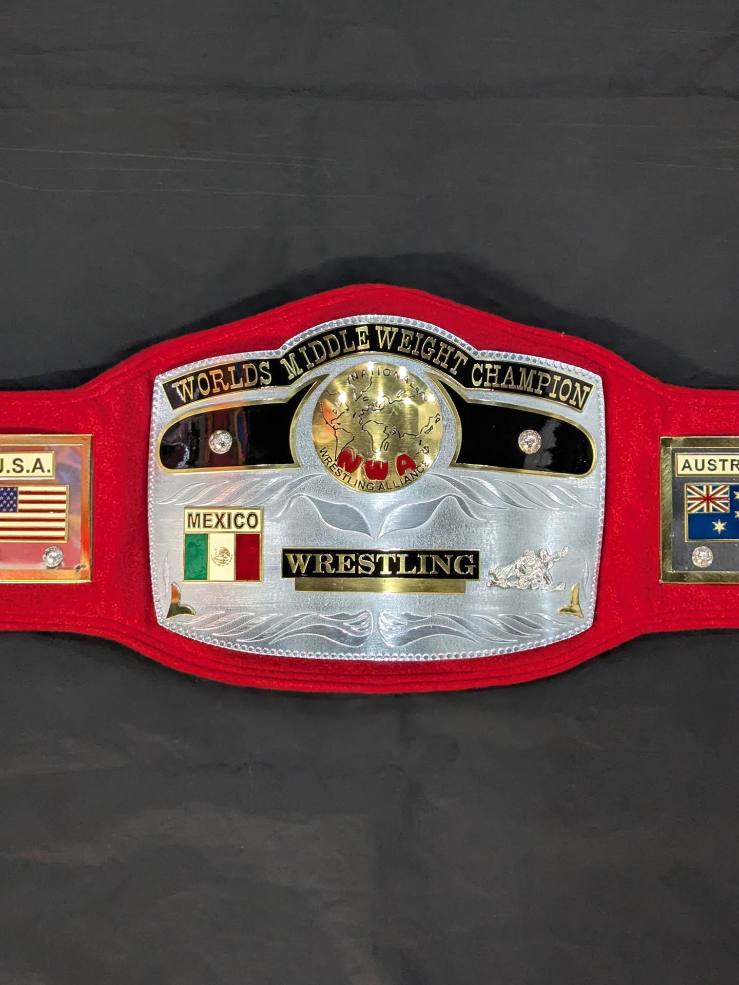 NWA World Middleweight Championship Belt