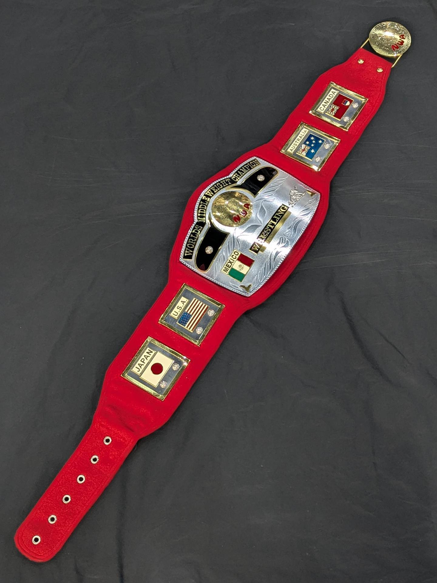NWA World Middleweight Championship Belt