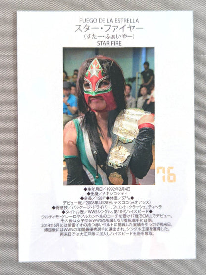 STARDOM COLLECTION CARD Star Fire(76)
