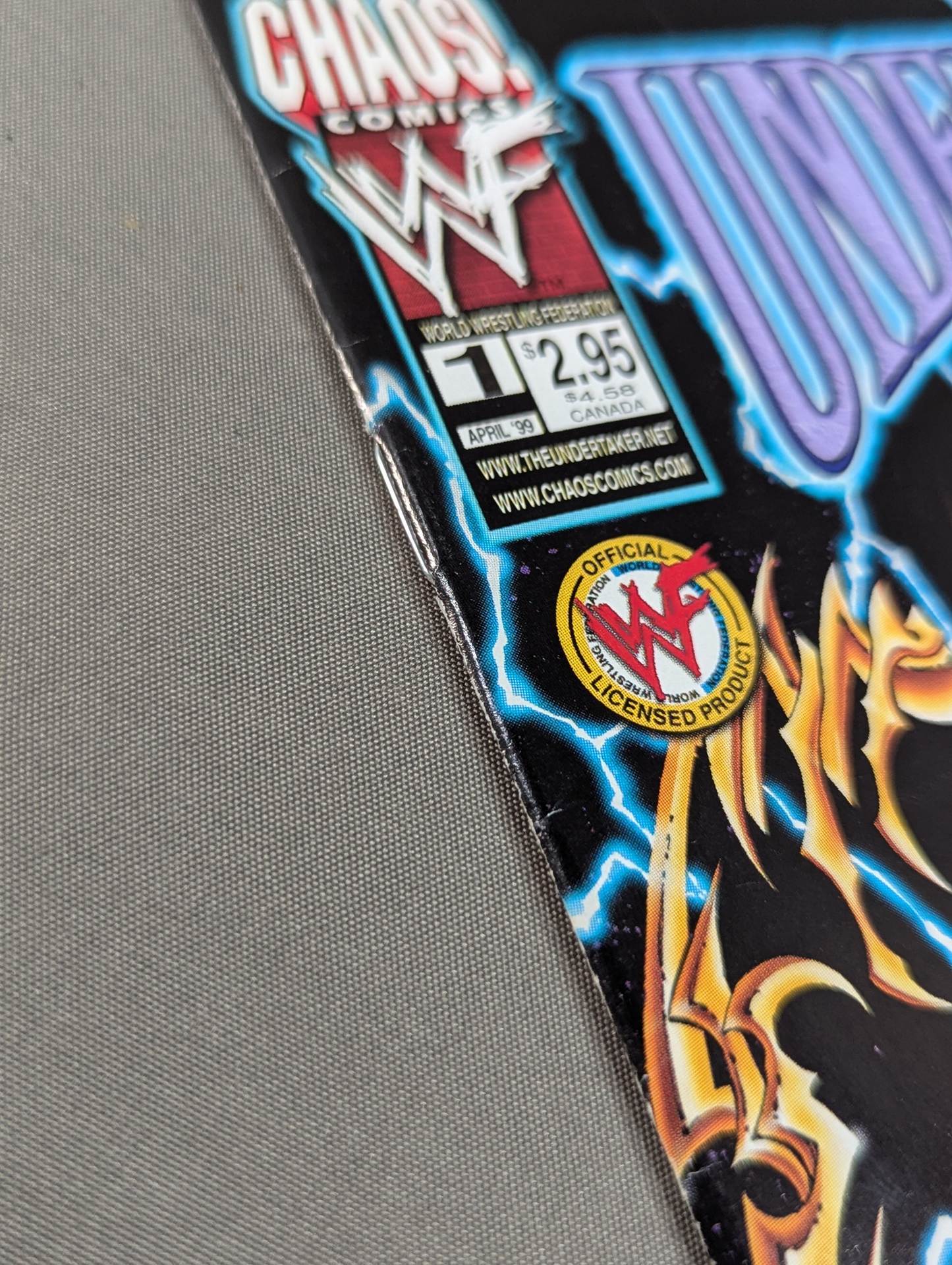 UNDERTAKER #1 (APRIL.'99) LIMITED FIRST EDITION《イラスト表紙Ver