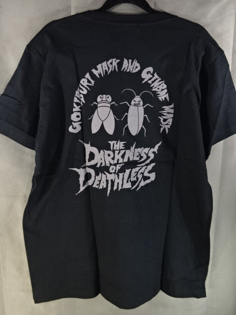 棚橋弘至「パパはわるものチャンピオン」Tシャツ①(ギンバエマスク)