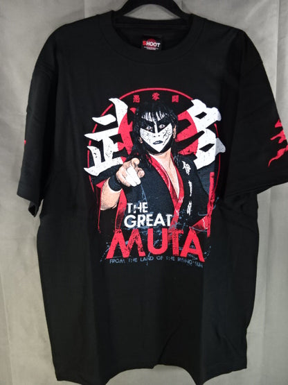 Great Muta Picture T-Shirt (1) (Black)