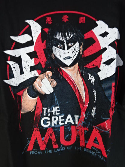 Great Muta Picture T-Shirt (1) (Black)