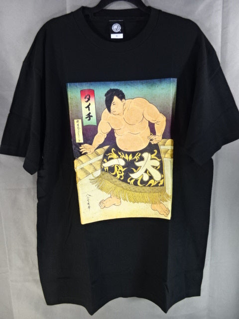 タイチ×オノ・タコ「力士風姿絵」コラボTシャツ