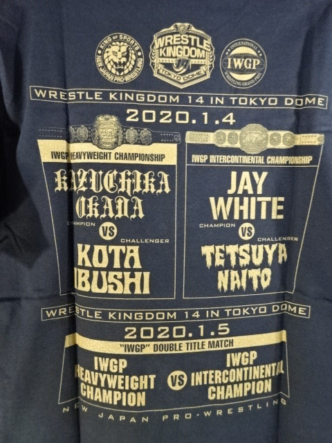 WK14 IWGP・IC ダブル選手権試合 ピクチャーTシャツ