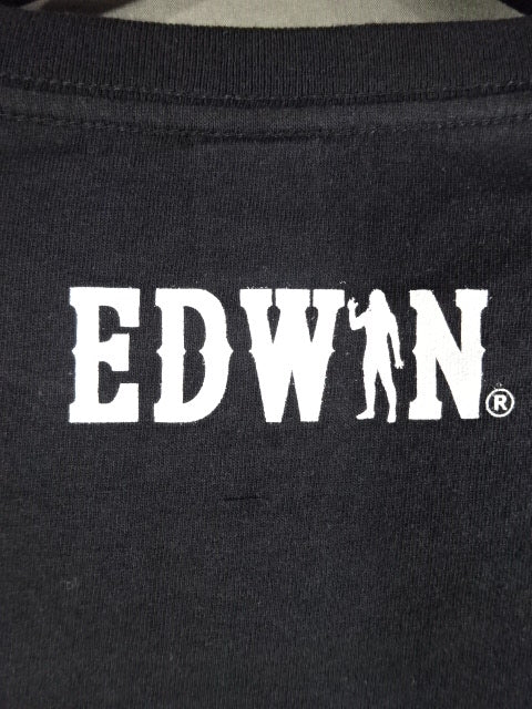 棚橋弘至×EDWIN コラボ Tシャツ①(ブラック)
