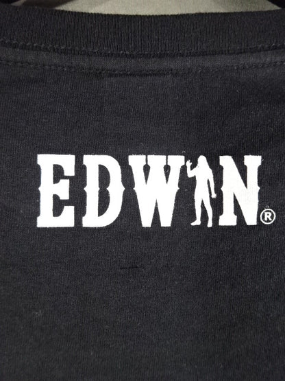 棚橋弘至×EDWIN コラボ Tシャツ①(ブラック)