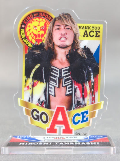 ★ Hiroshi Tanahashi Retirement Countdown Lottery ★ Trading Acrylic Stand(9)
