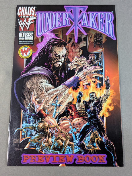 UNDERTAKER PREVIEW BOOK #1 (FEB.'99)《イラスト表紙Ver.》