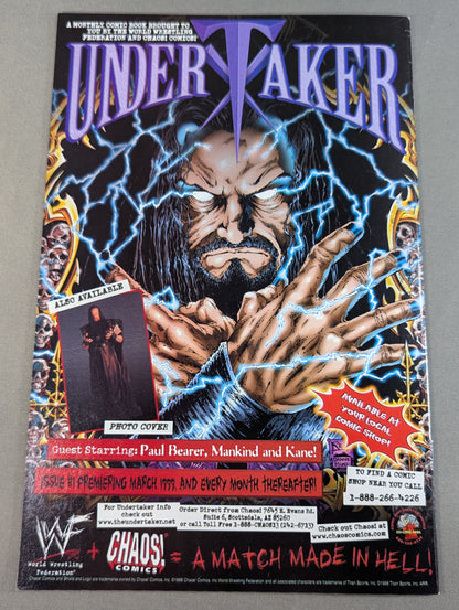 UNDERTAKER PREVIEW BOOK #1 (FEB.'99)
