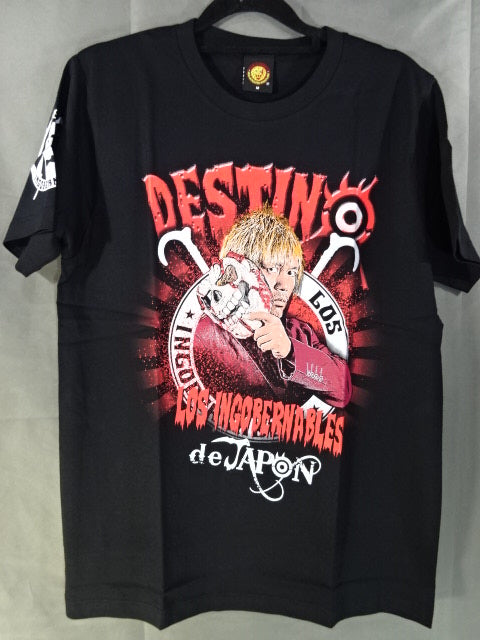 内藤哲也 ピクチャーTシャツ(EL INGOBERNABLE)