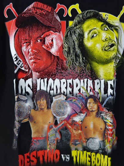 旗揚げ記念日 内藤哲也vs高橋ヒロム ピクチャーTシャツ