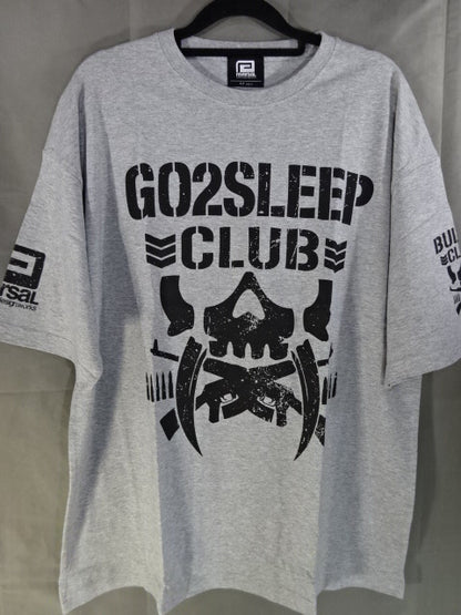 KENTA「GO 2 SLEEP CLUB OVER SIZE」Tシャツ①(グレー)