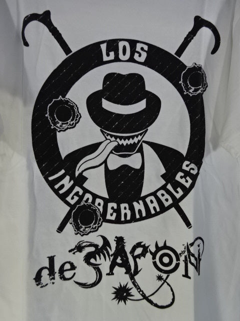 BUSHI × Fable Collaboration T-Shirt (1) (White)