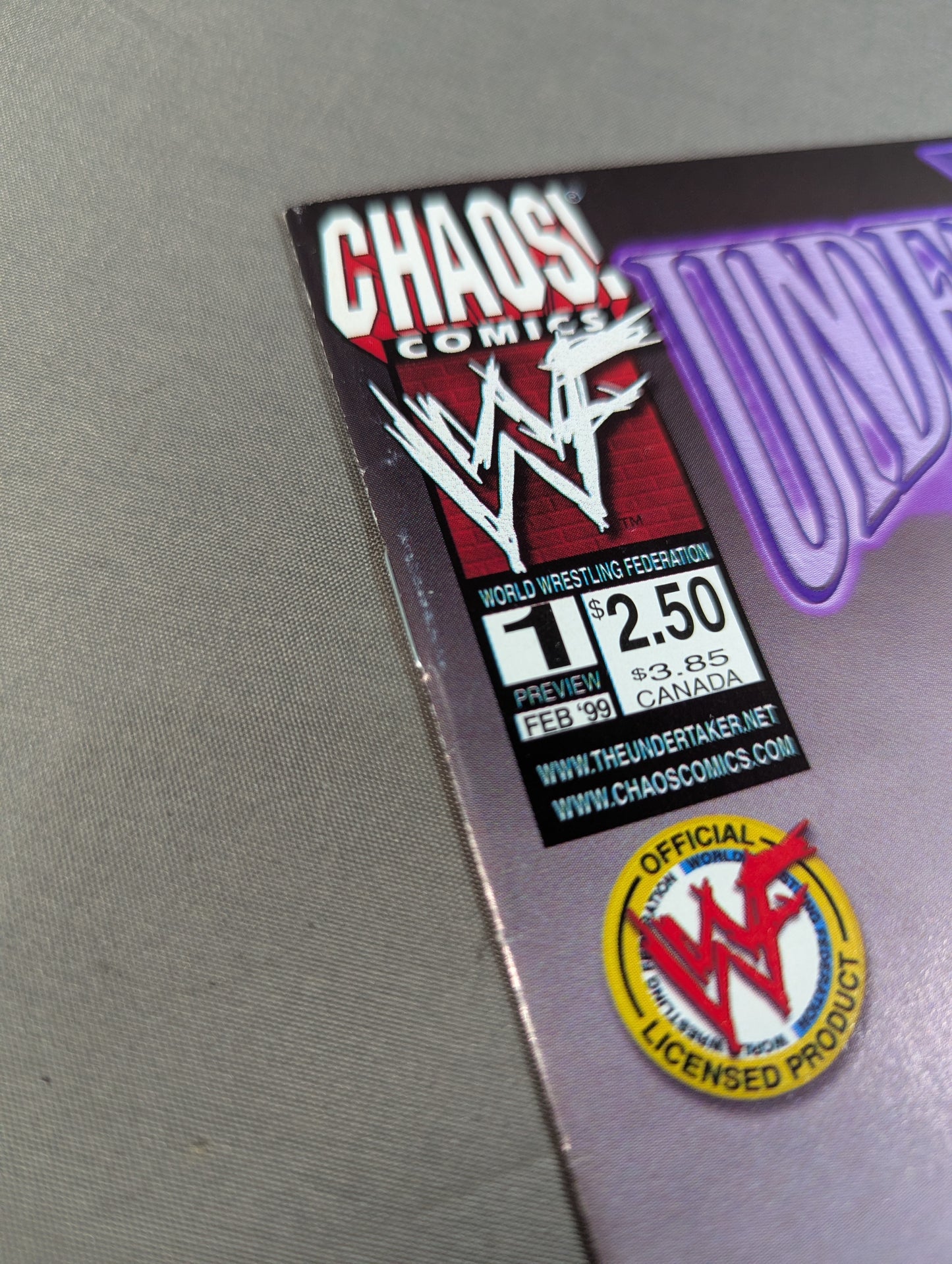UNDERTAKER PREVIEW BOOK #1 (FEB.'99)