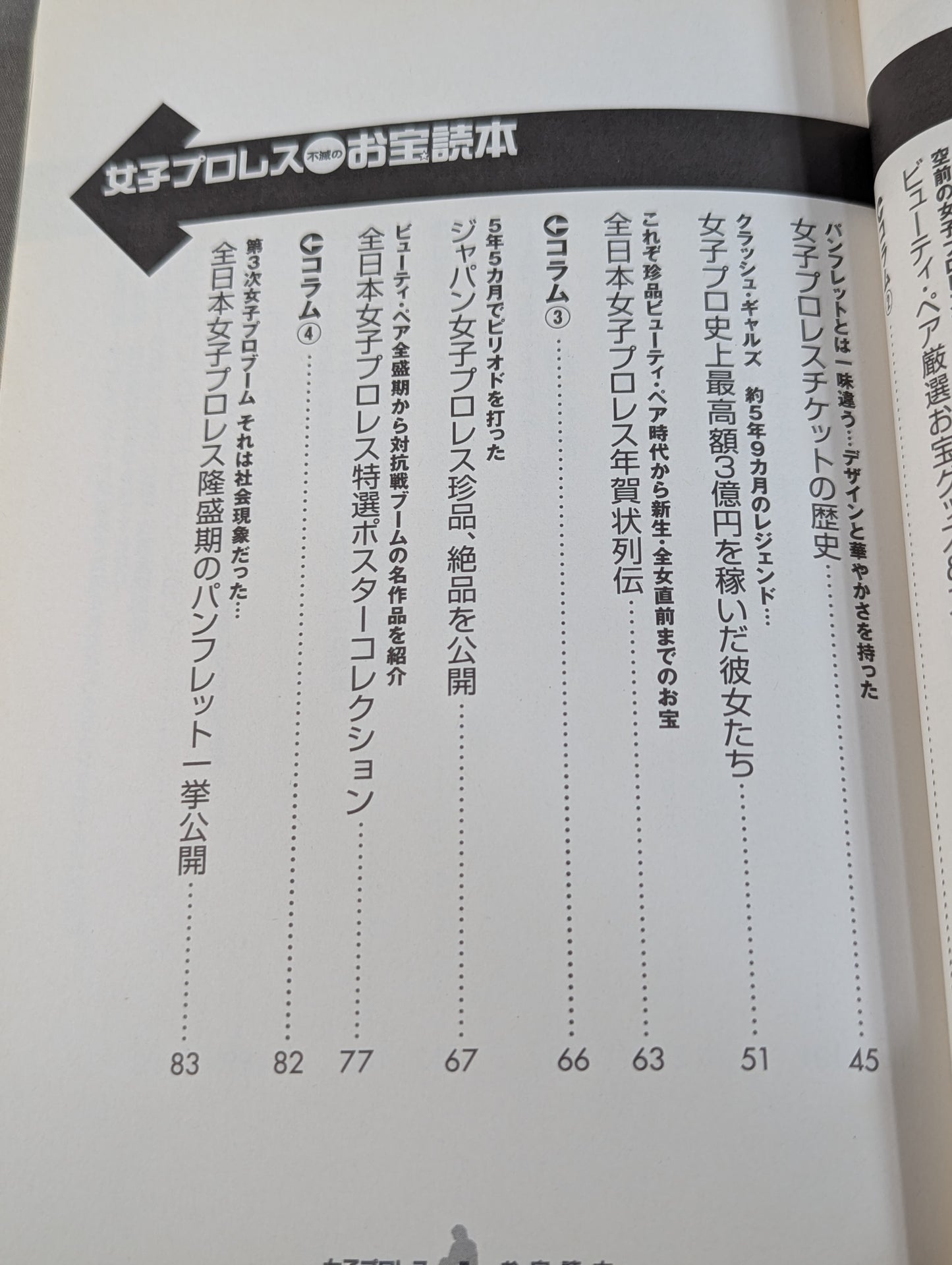 秘蔵写真、お宝グッズ、エピソードで見る 女子プロレス55年史