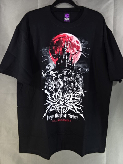 HOUSE OF TORTURE×ROLLING CRADLE「紅の月 ～TORTURE-VANIA～」Tシャツ