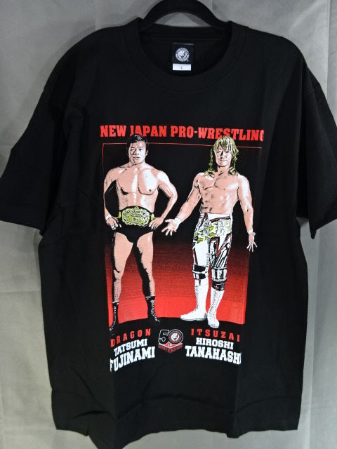 新日本プロレス50周年記念 藤波辰爾＆棚橋弘至 コラボTシャツ – 闘道館