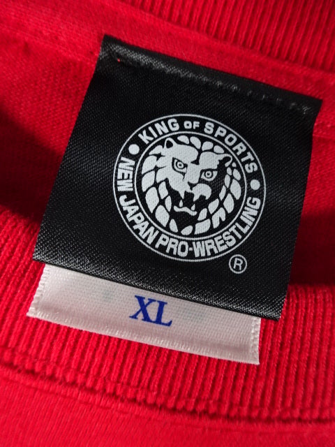 オカダ・カズチカ レッドロングスリーブTシャツ