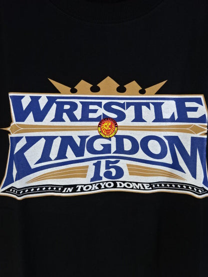WRESTLE KINGDOM 15 大会記念 Tシャツ
