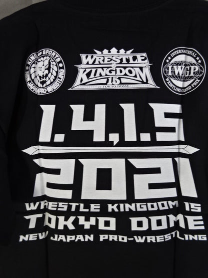 WRESTLE KINGDOM 15 大会記念 Tシャツ