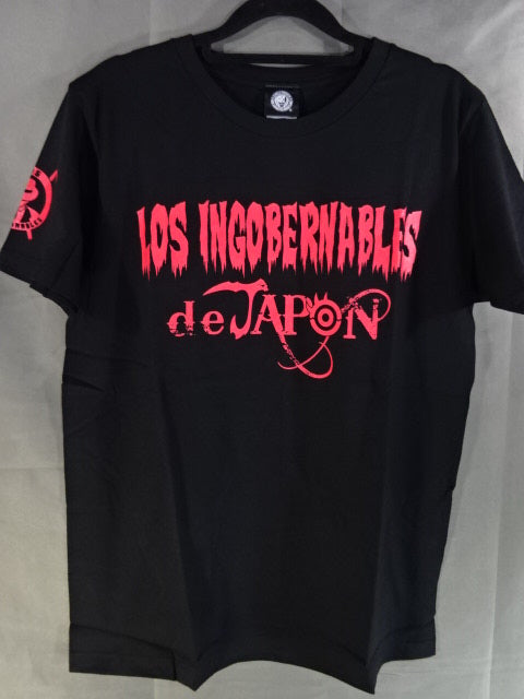 L・I・J Tシャツ⑬(ブラック×レッド）