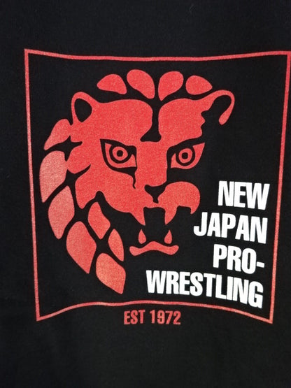 ライオンマーク スクエア ロングスリーブTシャツ①(ブラック)