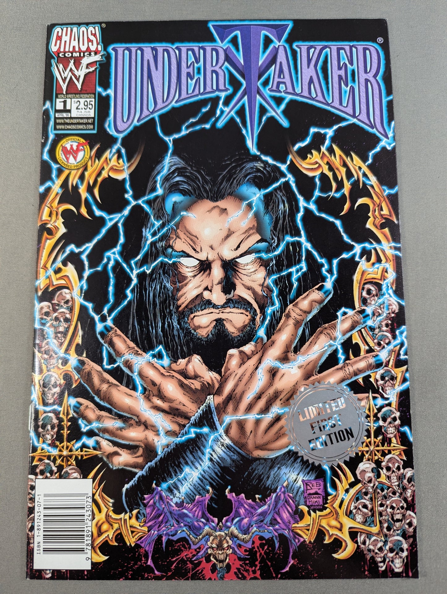 UNDERTAKER #1 (APRIL.'99) LIMITED FIRST EDITION 《Illustration Cover Ver.)