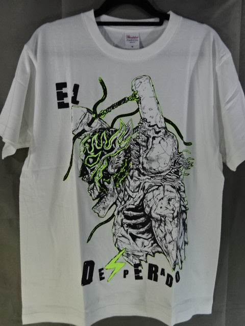 El Desperado × Hayashida Ball Collaboration T-Shirt (2) (White)