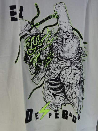 El Desperado × Hayashida Ball Collaboration T-Shirt (2) (White)