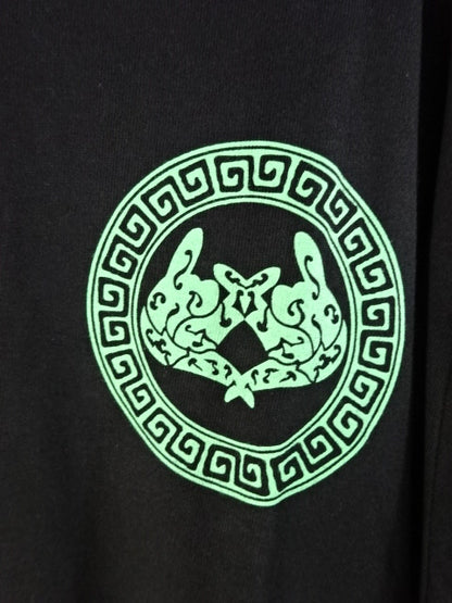 グレート-O-カーン 絵ーカーン 第6天「トライバルキョンシー」ロングスリーブTシャツ