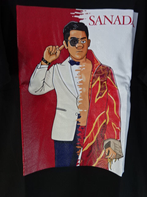 SANADA×Motoki Shiozawa アートTシャツ