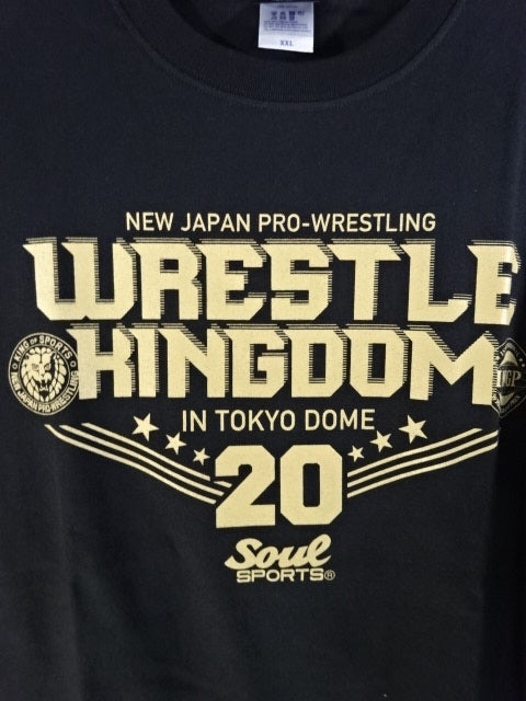 WRESTLE KINGDOM 20 Games Commemorative SOUL SPORTS T-Shirt