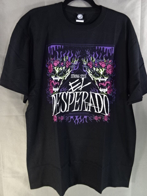 エル・デスペラード イラスト Tシャツ③(2023/ブラック)