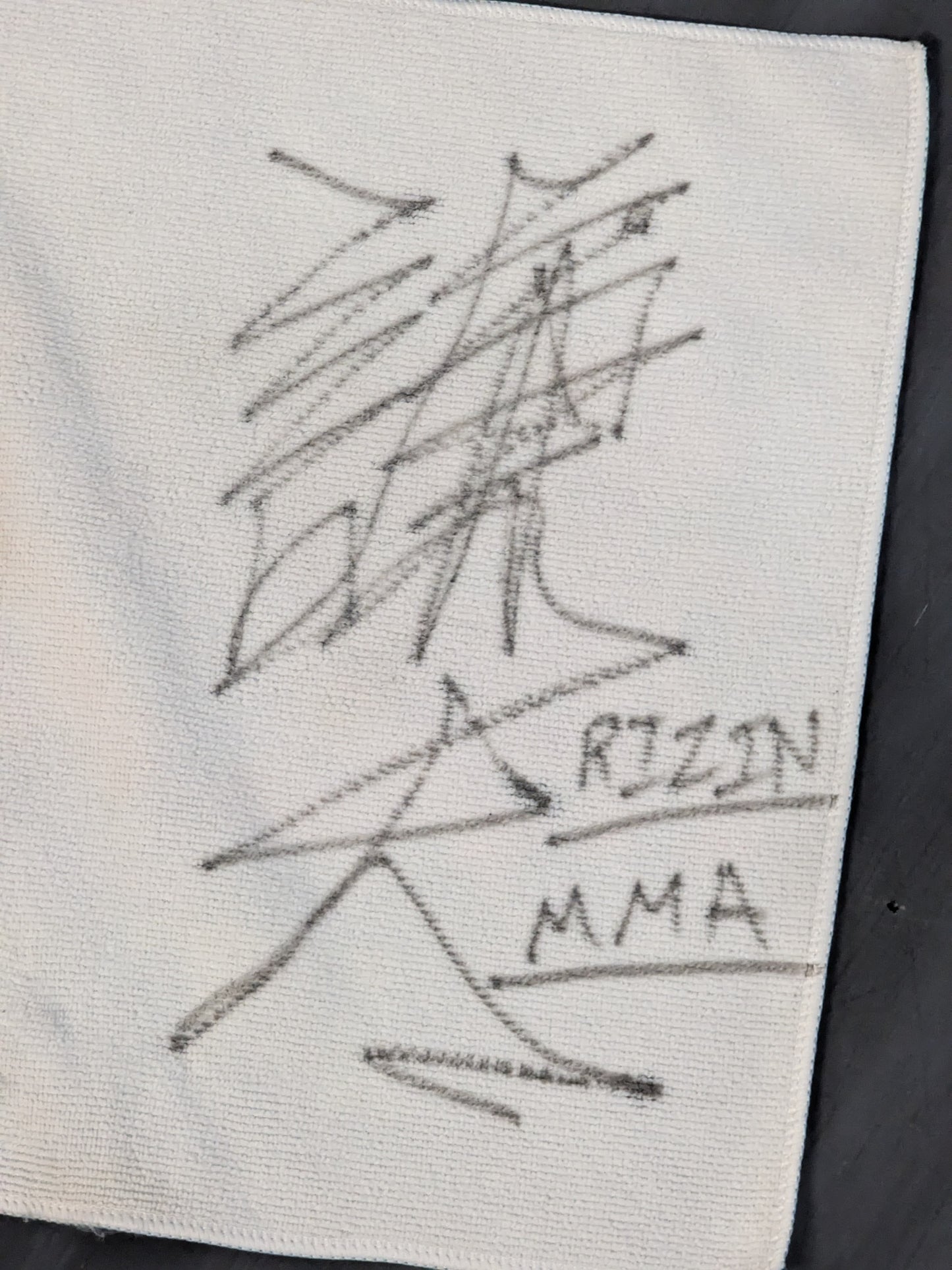 【hand signed autograph】 Kenta Takizawa support towel