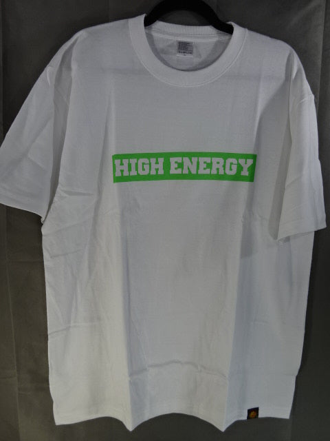 棚橋弘至「HIGH ENERGY」Tシャツ(2024・ホワイト)